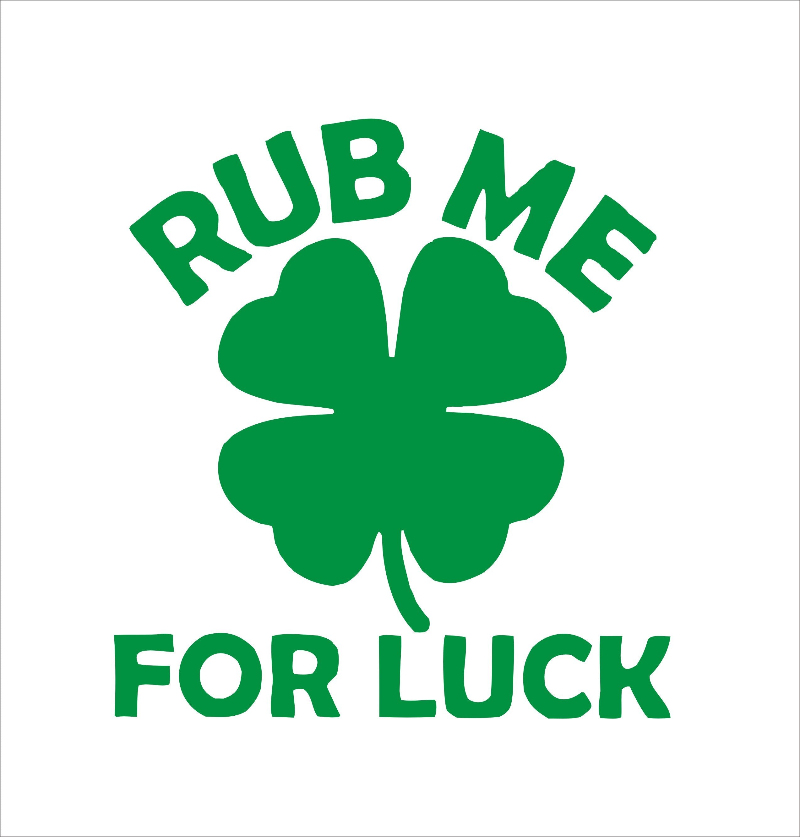 Rub Me For Luck Classic Thong